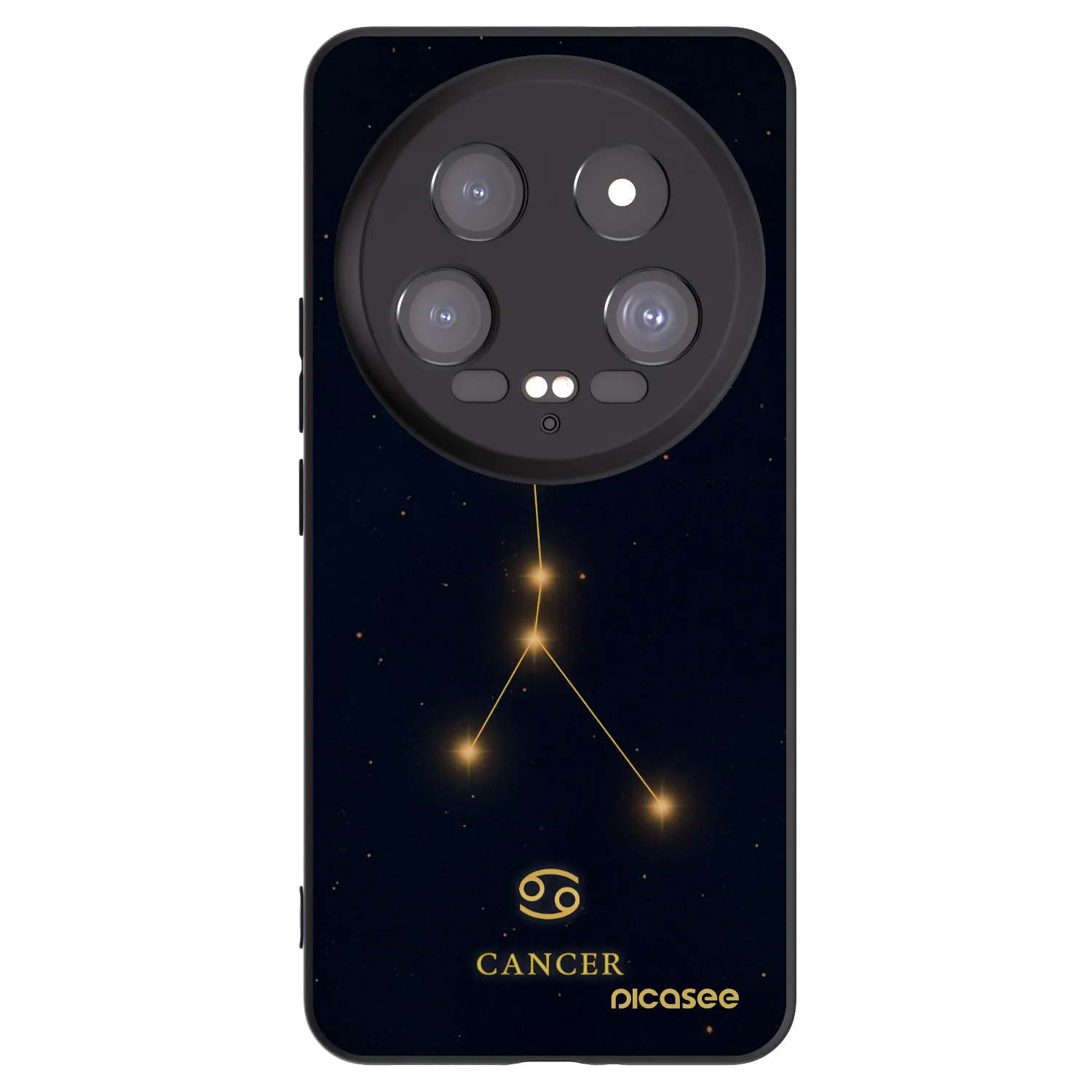 Picasee crna silikonska maskica za Xiaomi 14 Ultra - CANCER