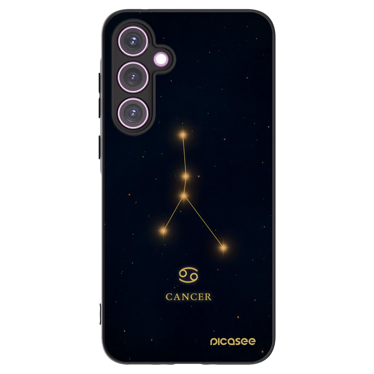 Picasee crna silikonska maskica za Samsung Galaxy A35 5G A356B - CANCER