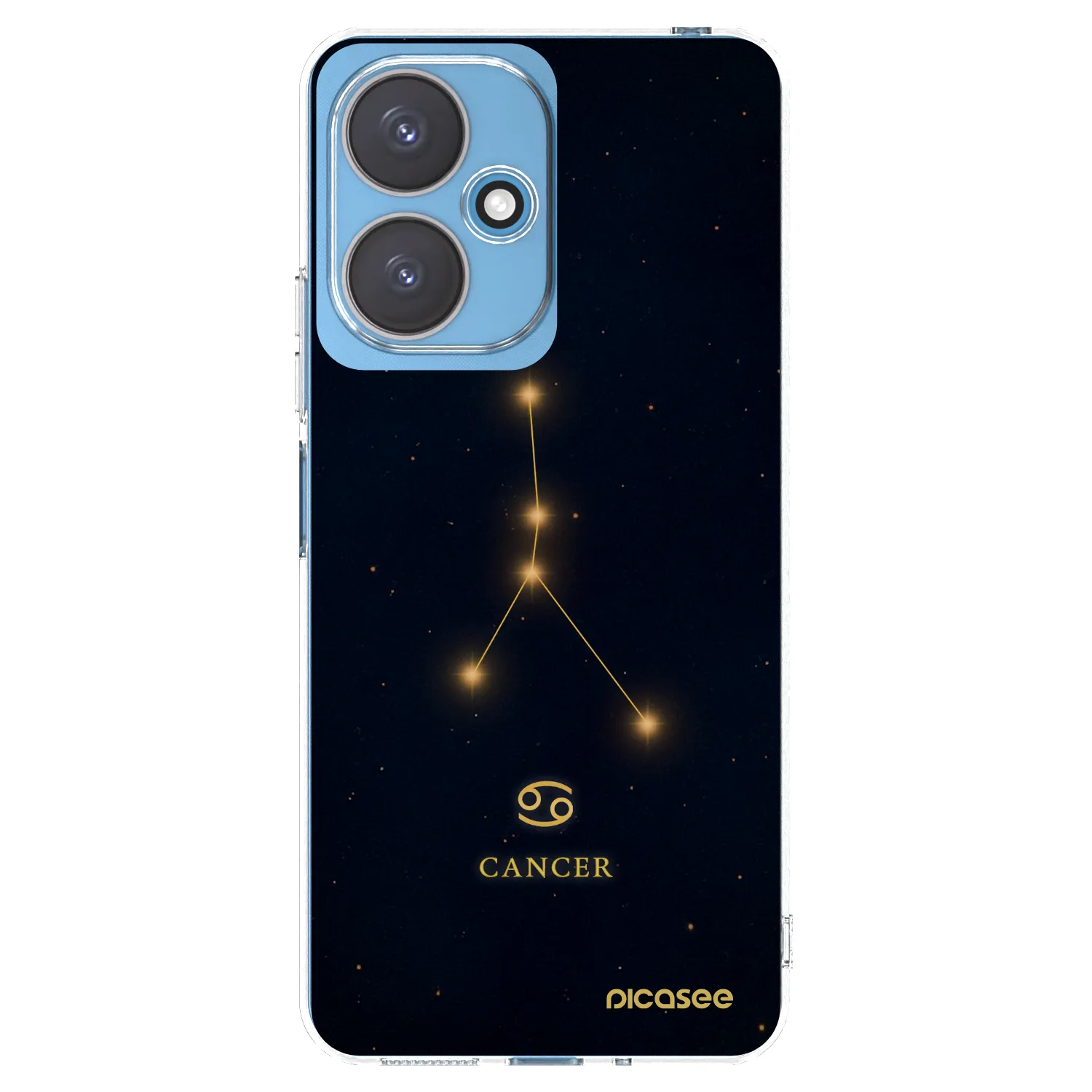 Picasee silikonska prozirna maskica za Xiaomi Redmi 13C 5G - CANCER