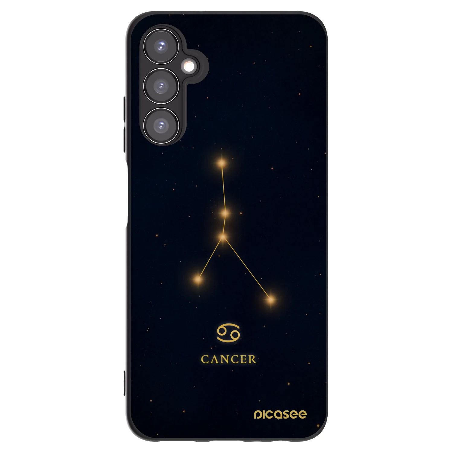 Picasee crna silikonska maskica za Samsung Galaxy A05s A057G - CANCER
