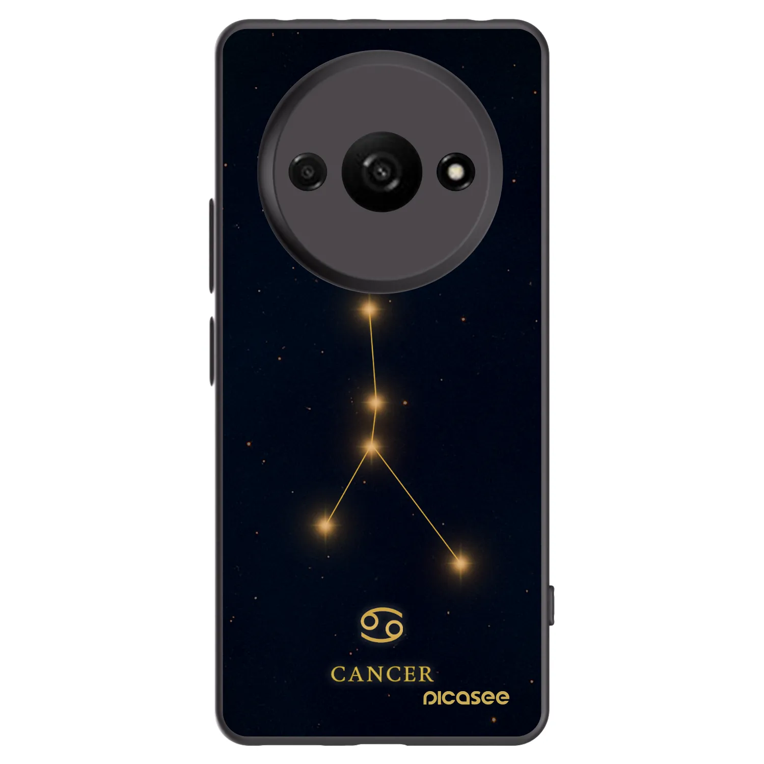 Picasee crna silikonska maskica za Xiaomi Redmi A3 - CANCER