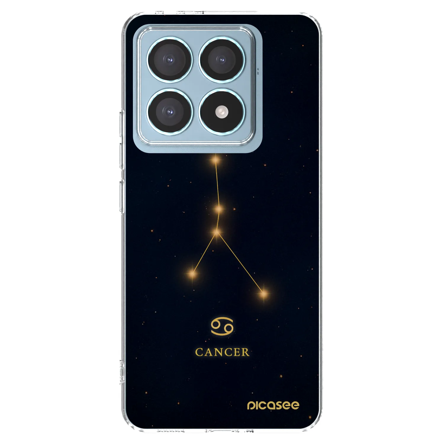 Picasee silikonska prozirna maskica za Xiaomi 14T Pro - CANCER