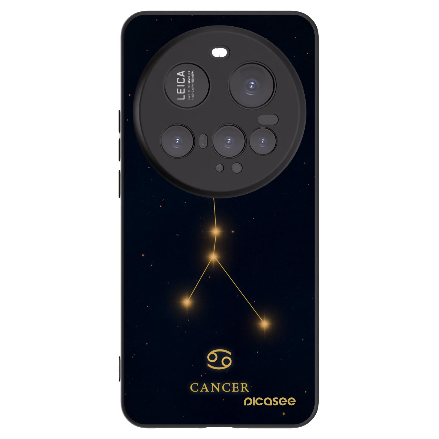Picasee crna silikonska maskica za Xiaomi 15 Ultra - CANCER