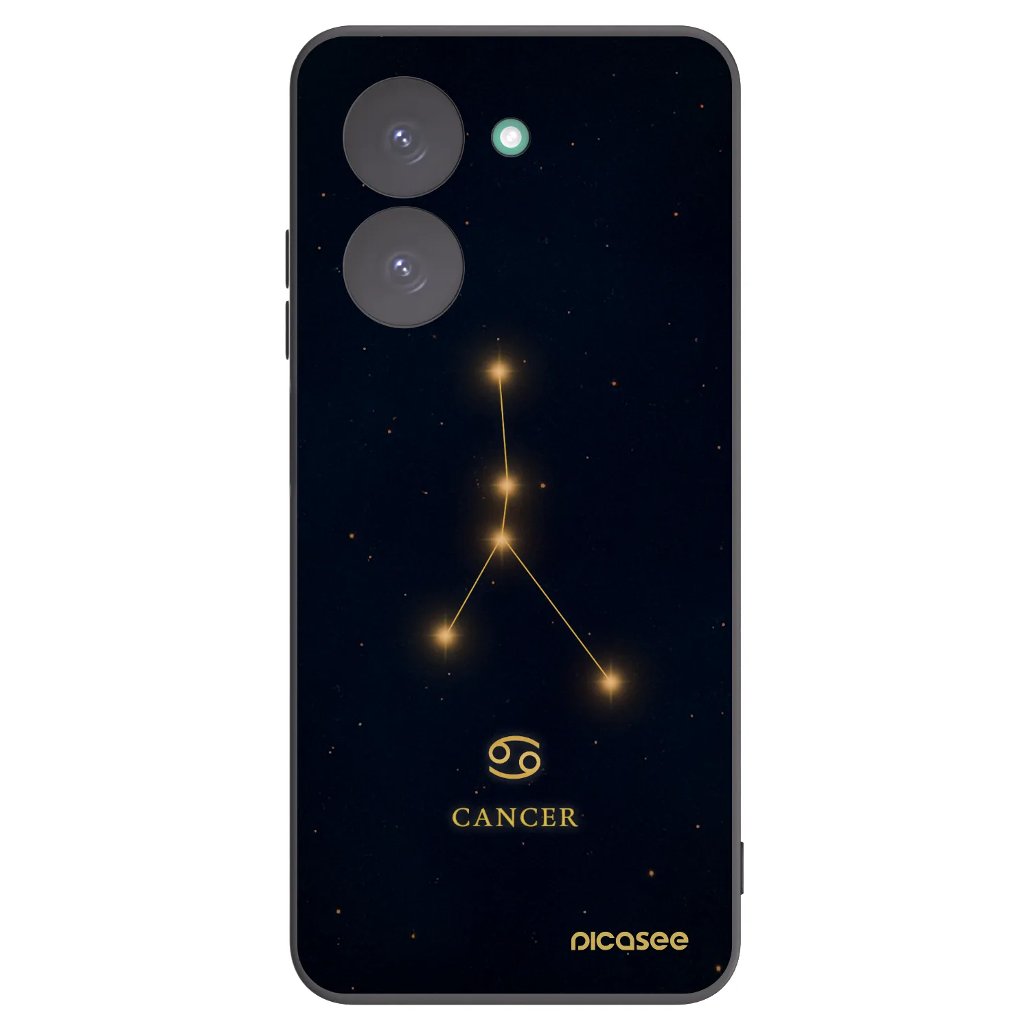 Picasee crna silikonska maskica za Xiaomi Redmi A5 - CANCER