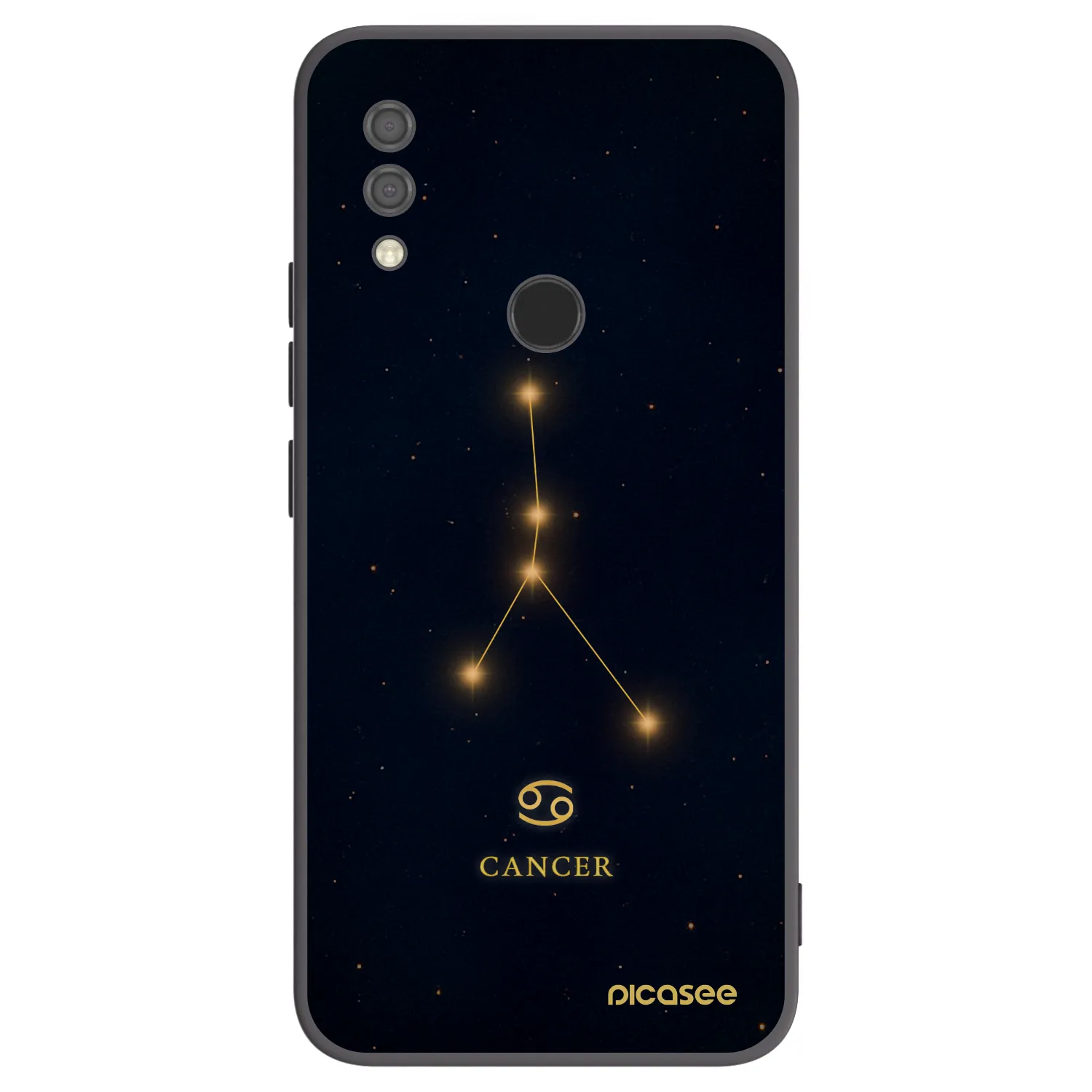 Picasee crna silikonska maskica za Xiaomi Redmi 7 - CANCER
