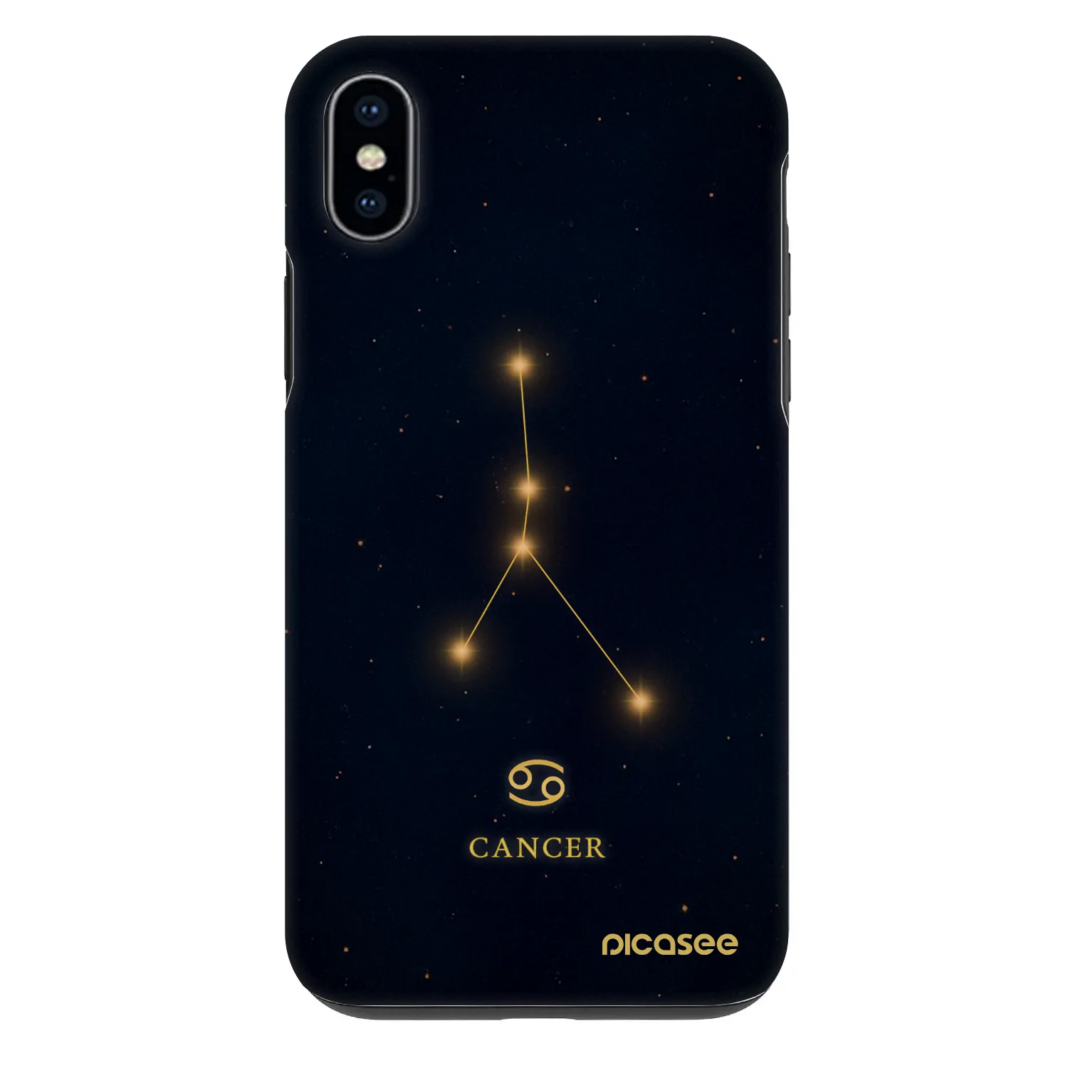 Picasee Fashion Case za Apple iPhone XS Max - CANCER