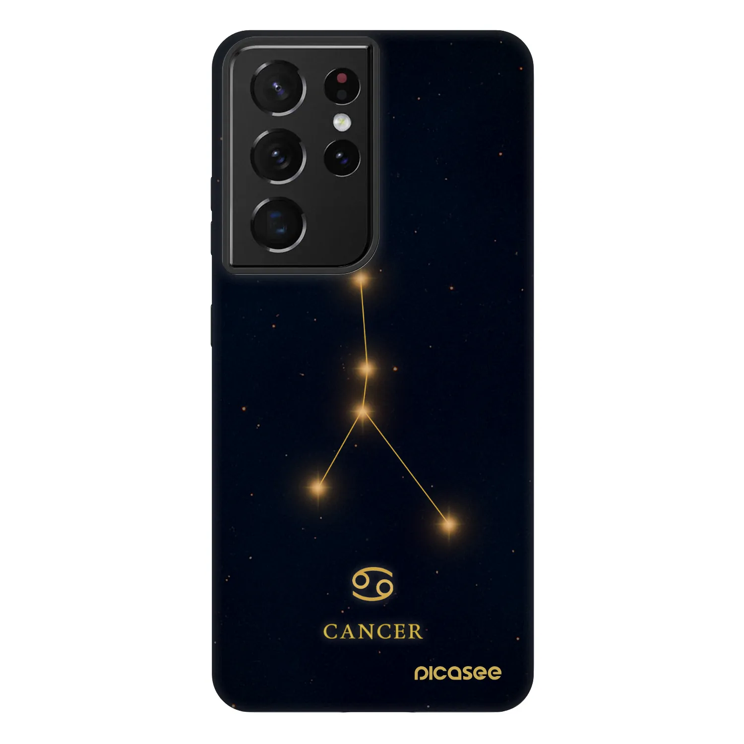 Picasee Fashion Case za Samsung Galaxy S21 Ultra 5G G998B - CANCER