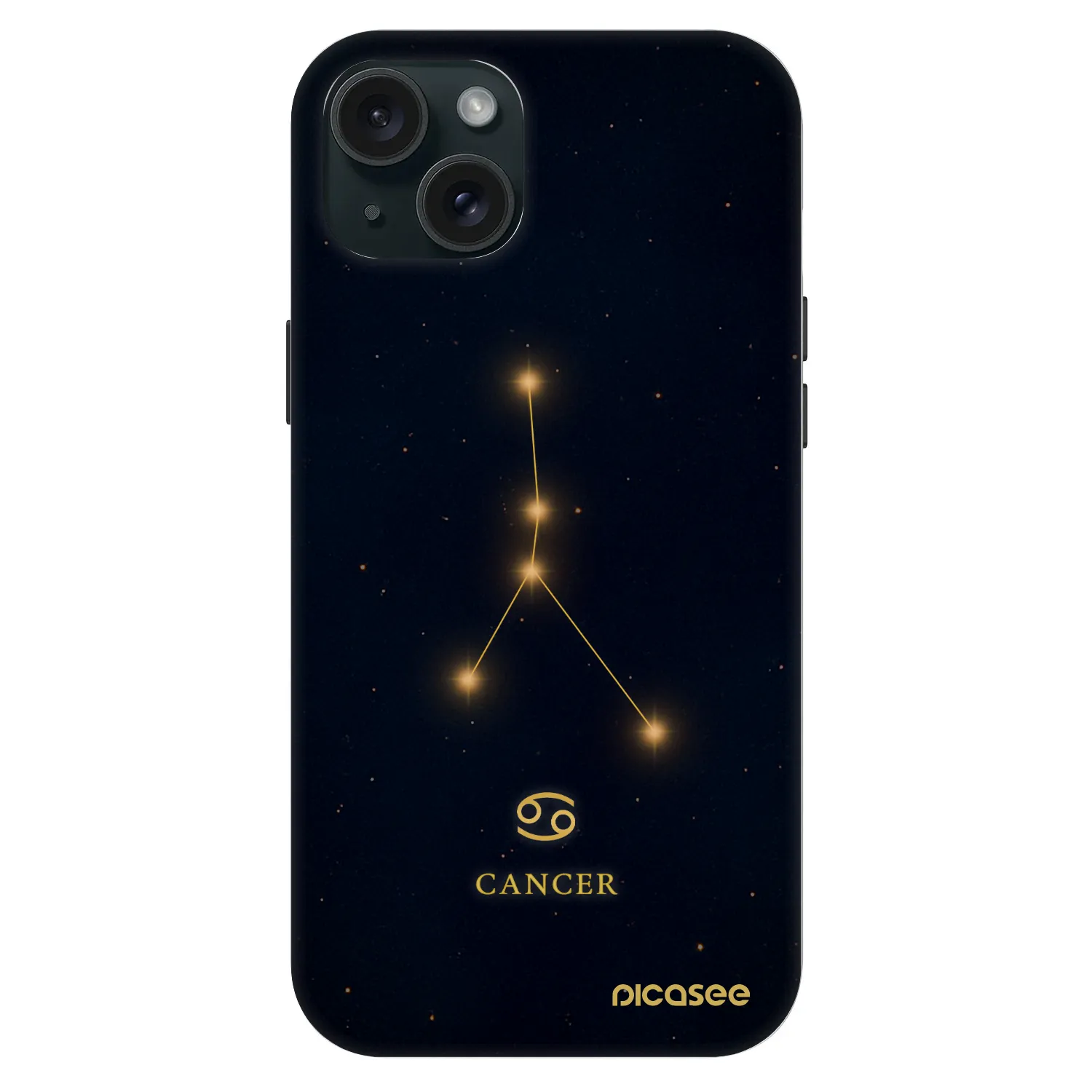 Picasee Fashion Case MagSafe za Apple iPhone 15 Plus - CANCER