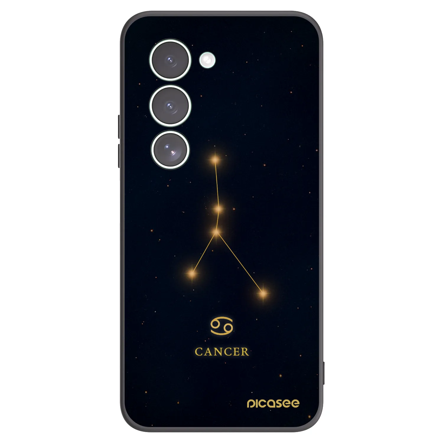 Picasee crna silikonska maskica za Xiaomi Redmi 15 5G - CANCER