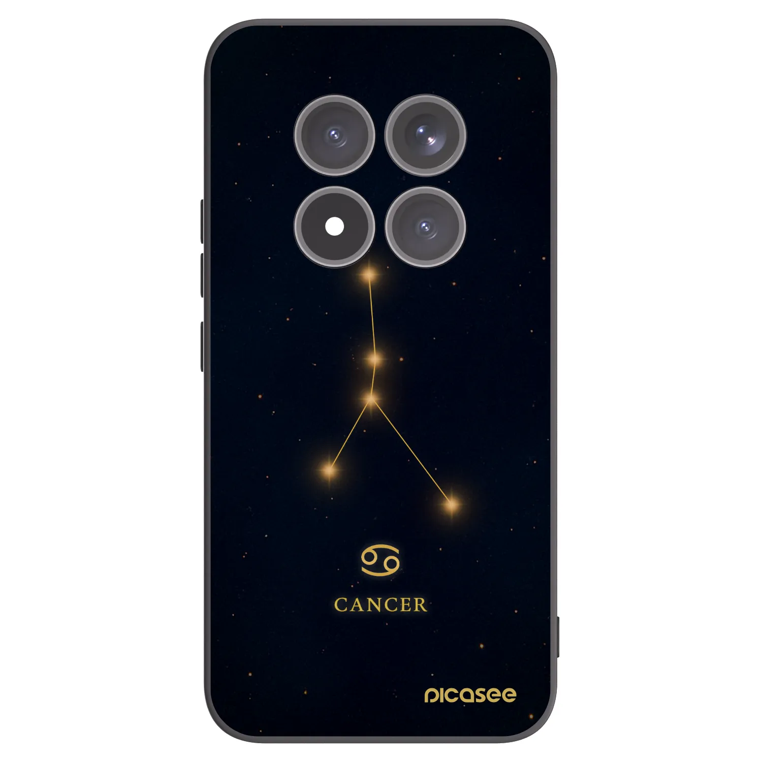 Picasee crna silikonska maskica za Xiaomi Redmi Note 15 Pro+ - CANCER