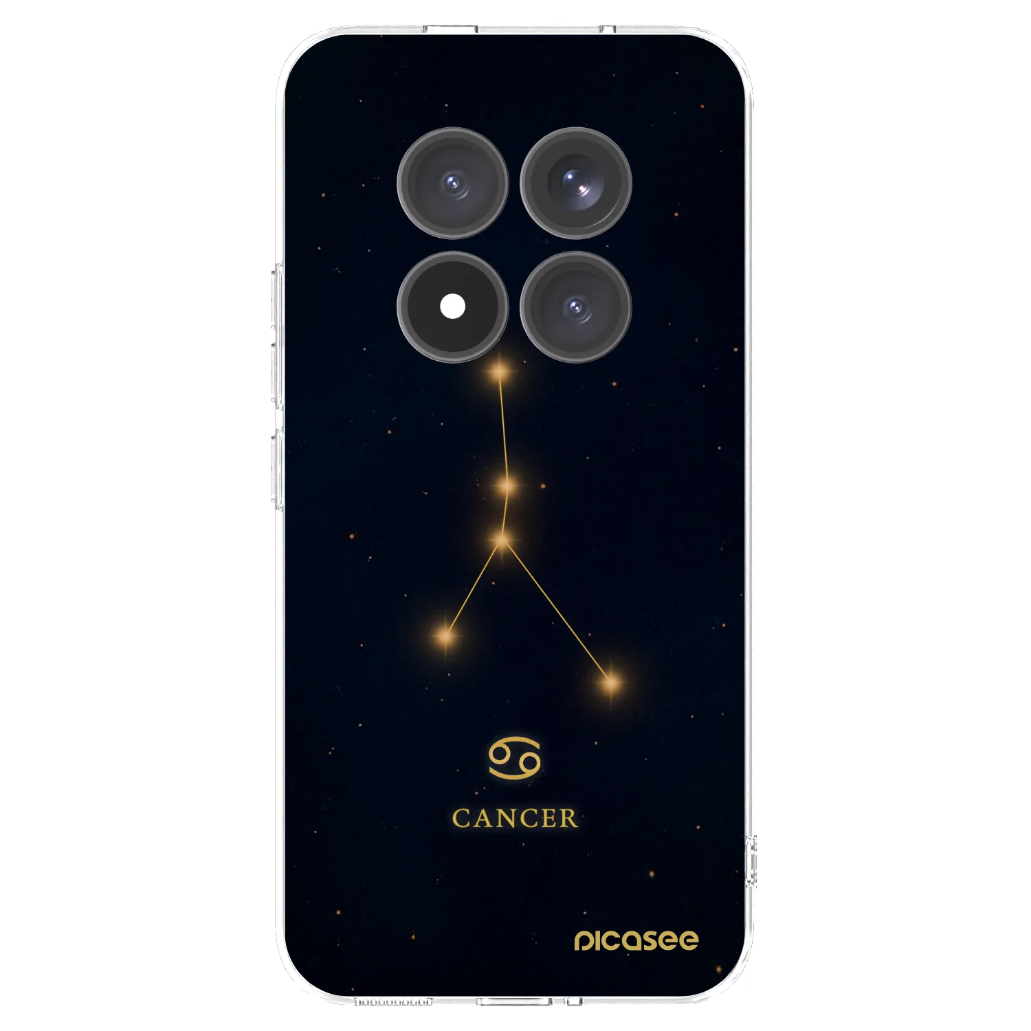 Picasee silikonska prozirna maskica za Xiaomi Redmi Note 15 Pro+ - CANCER