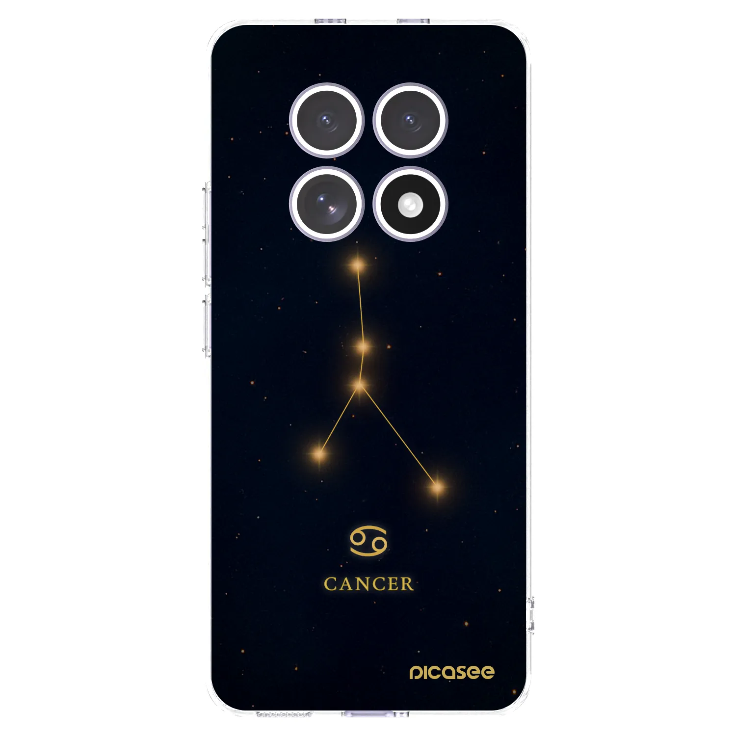Picasee silikonska prozirna maskica za Xiaomi Redmi Note 15 - CANCER