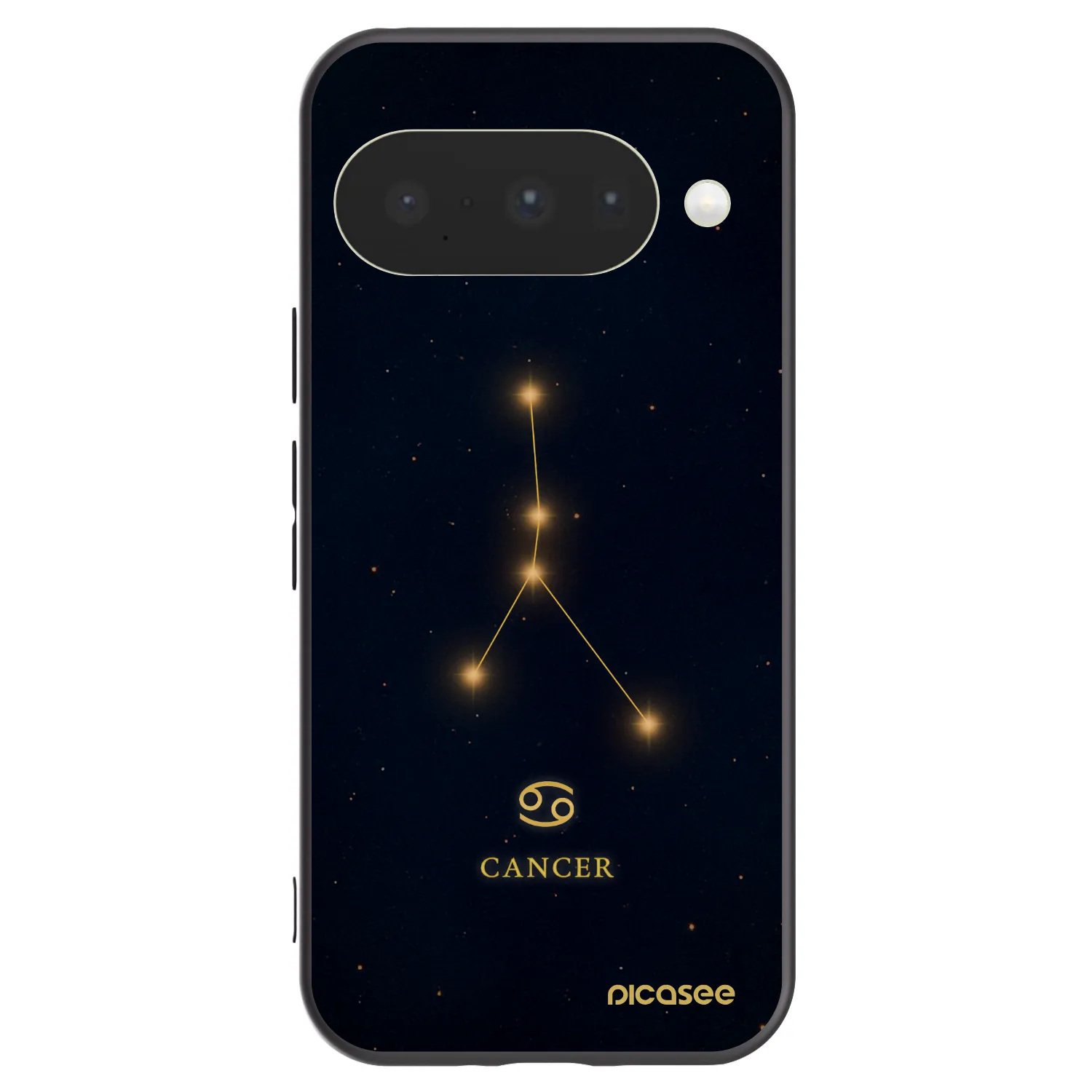 Picasee crna silikonska maskica za Google Pixel 10 - CANCER