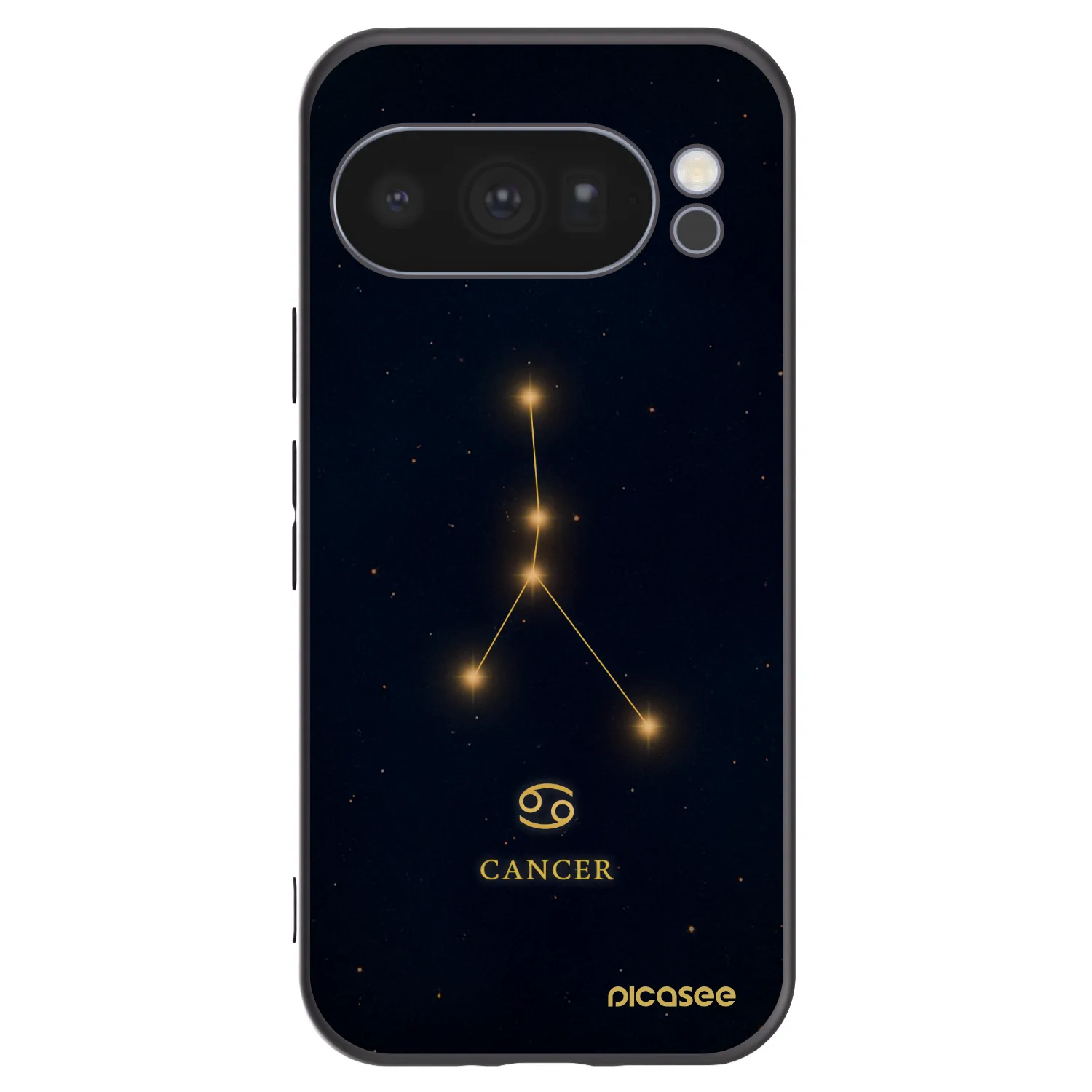 Picasee crna silikonska maskica za Google Pixel 10 Pro - CANCER