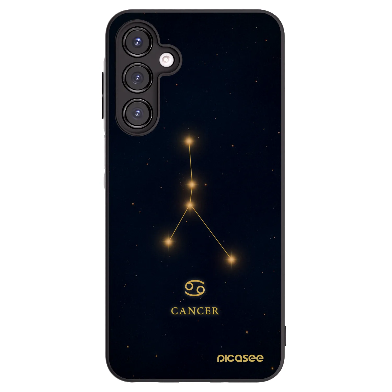 Picasee crna silikonska maskica za Samsung Galaxy A16 4G - CANCER