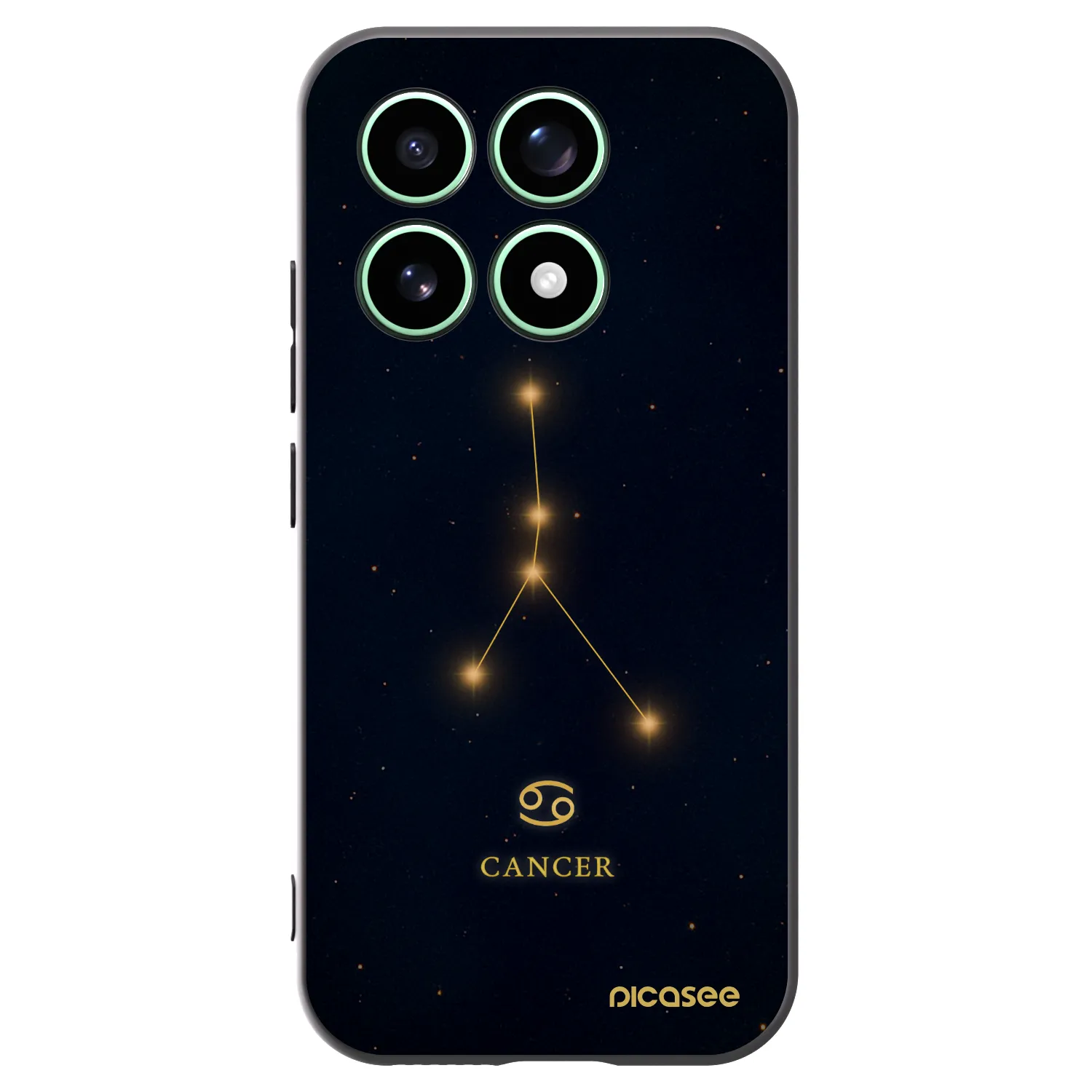 Picasee crna silikonska maskica za Xiaomi 17 - CANCER