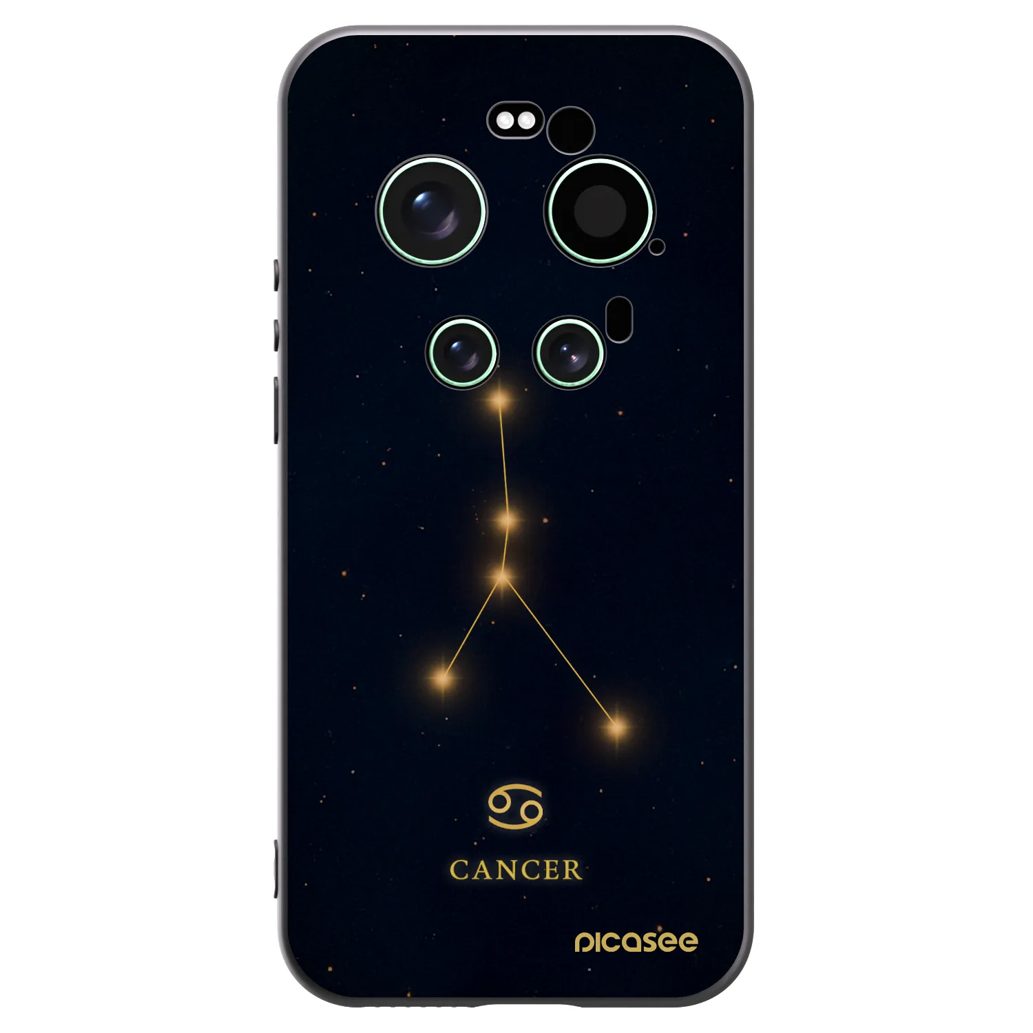 Picasee crna silikonska maskica za Xiaomi 17 Ultra - CANCER