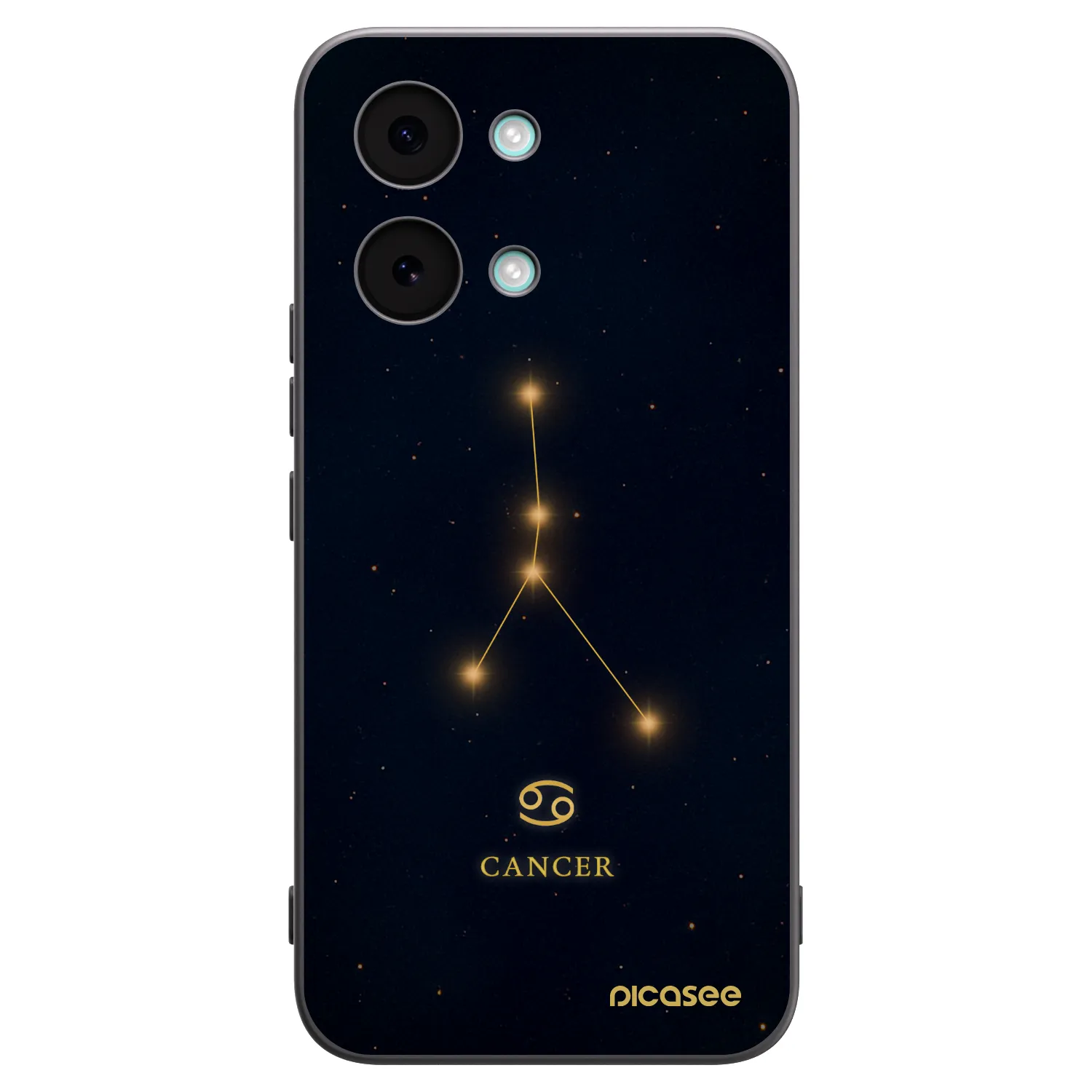 Picasee crna silikonska maskica za Xiaomi Poco X8 Pro Max - CANCER