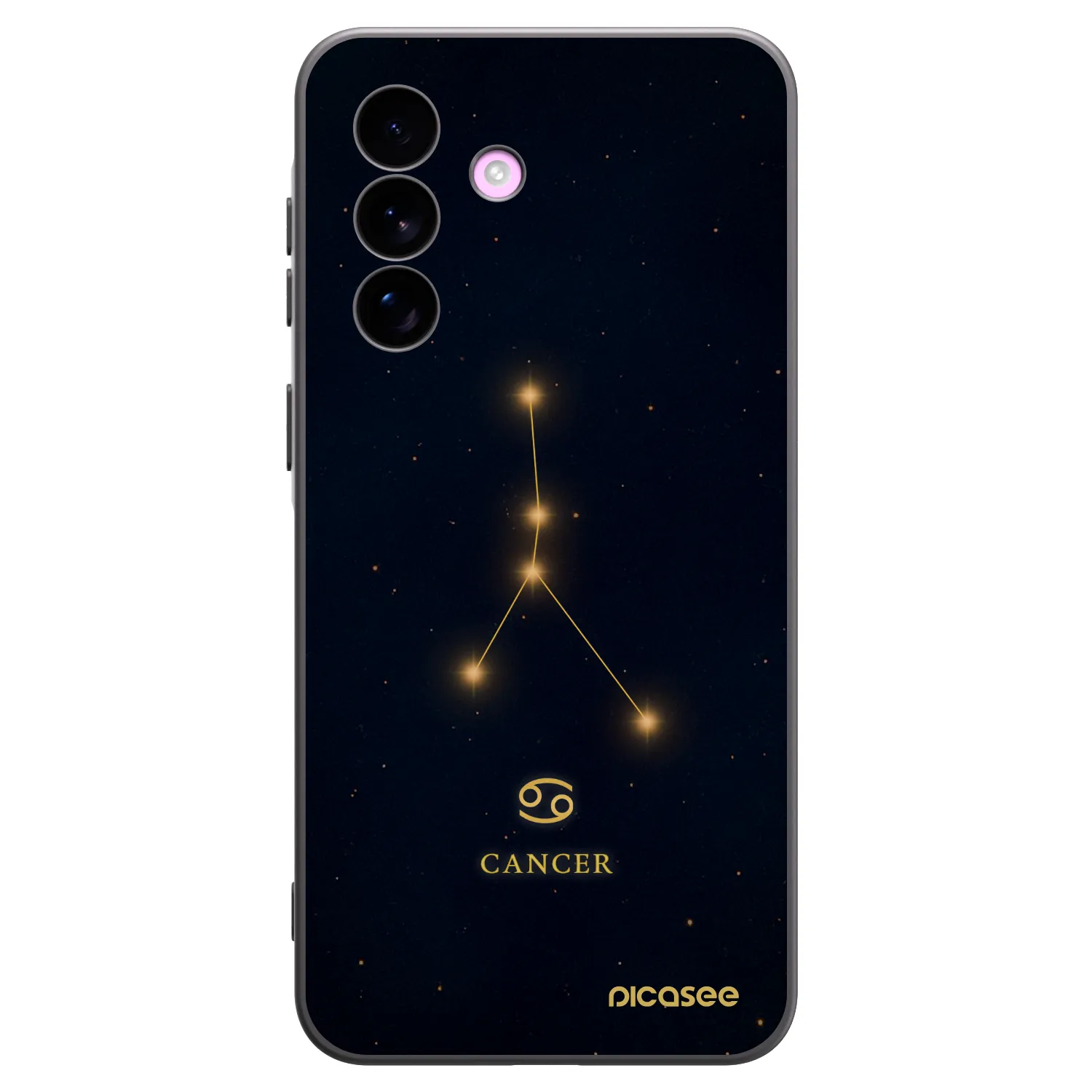 Picasee crna silikonska maskica za Samsung Galaxy A57 5G - CANCER