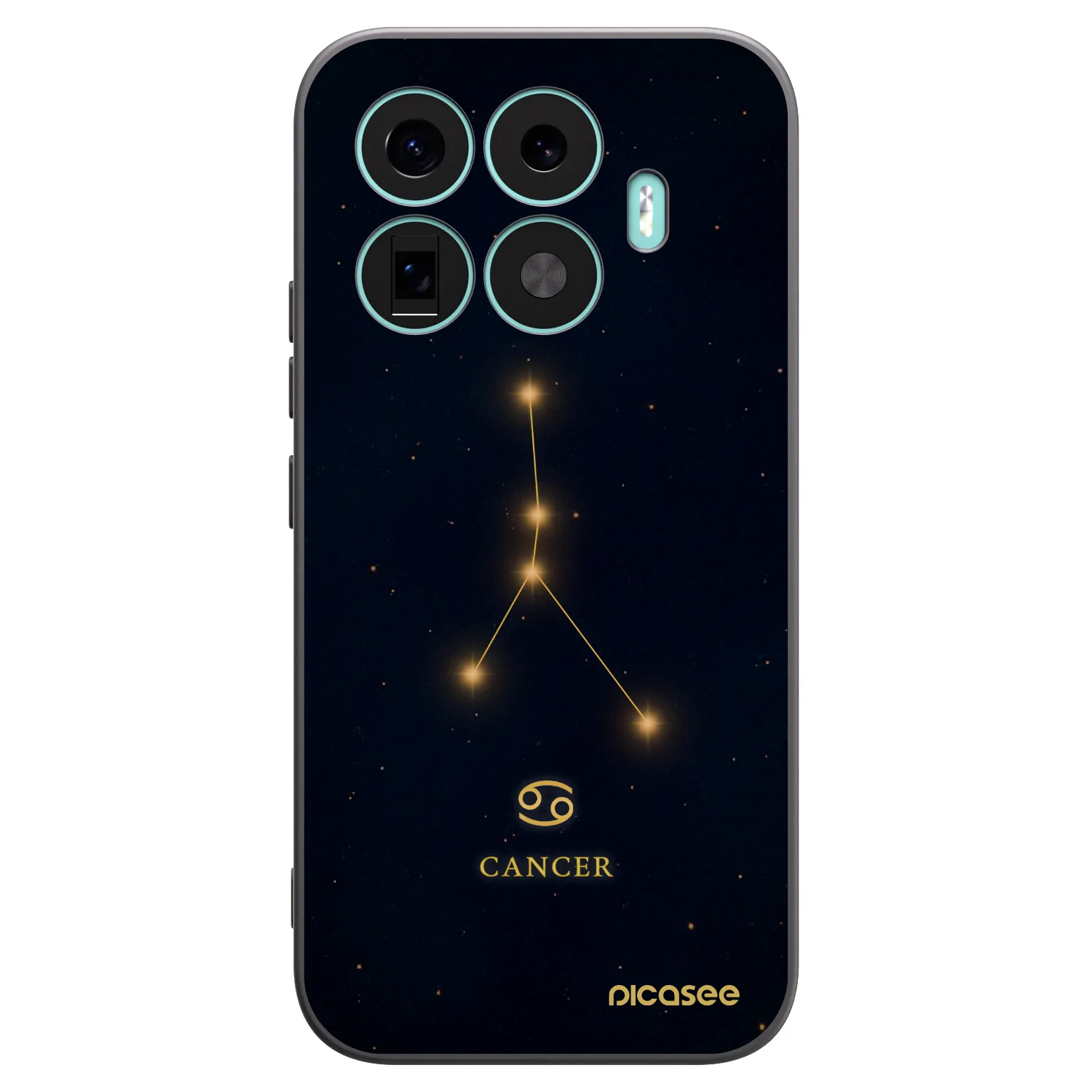 Picasee crna silikonska maskica za Xiaomi 17T - CANCER