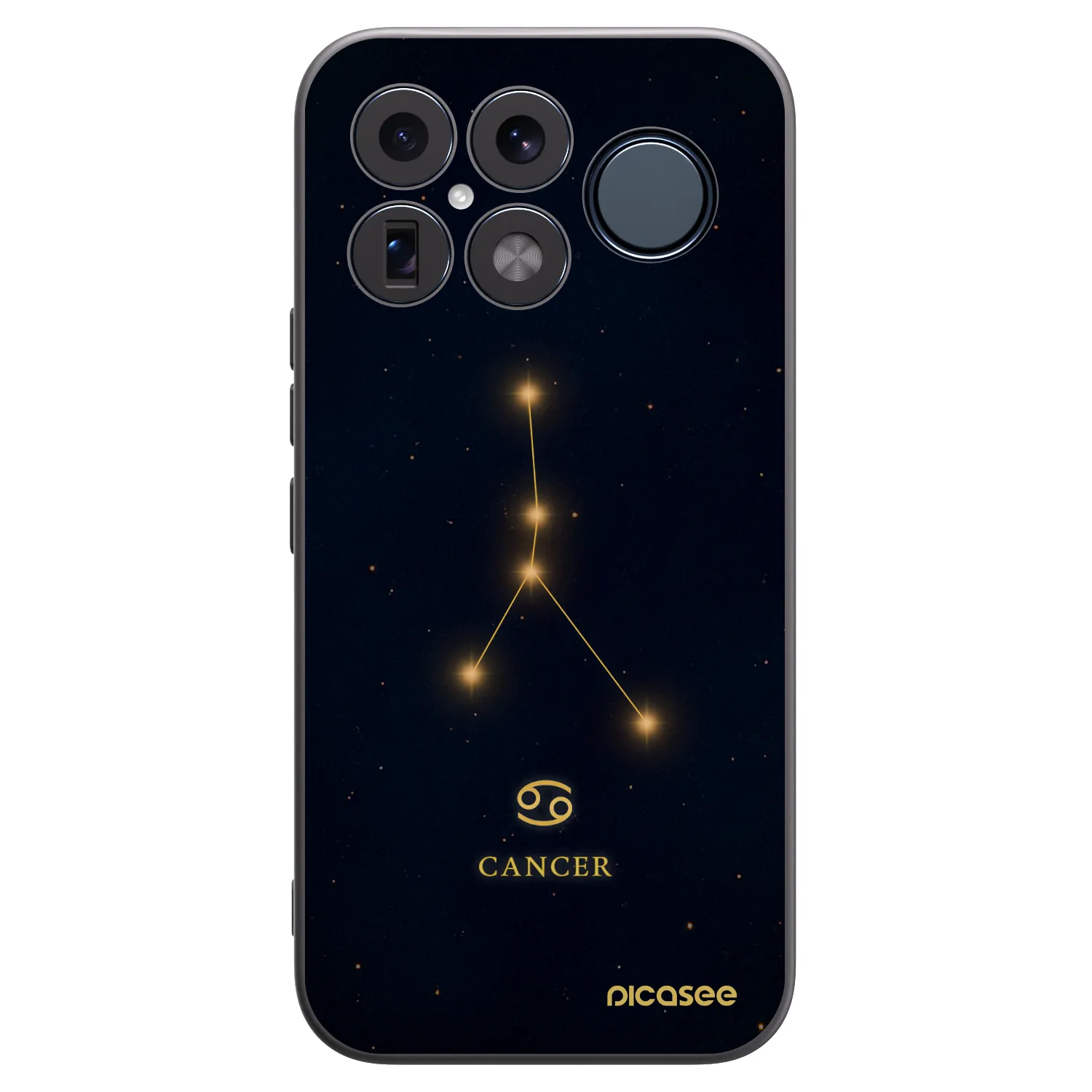 Picasee crna silikonska maskica za Xiaomi Poco F8 Ultra - CANCER