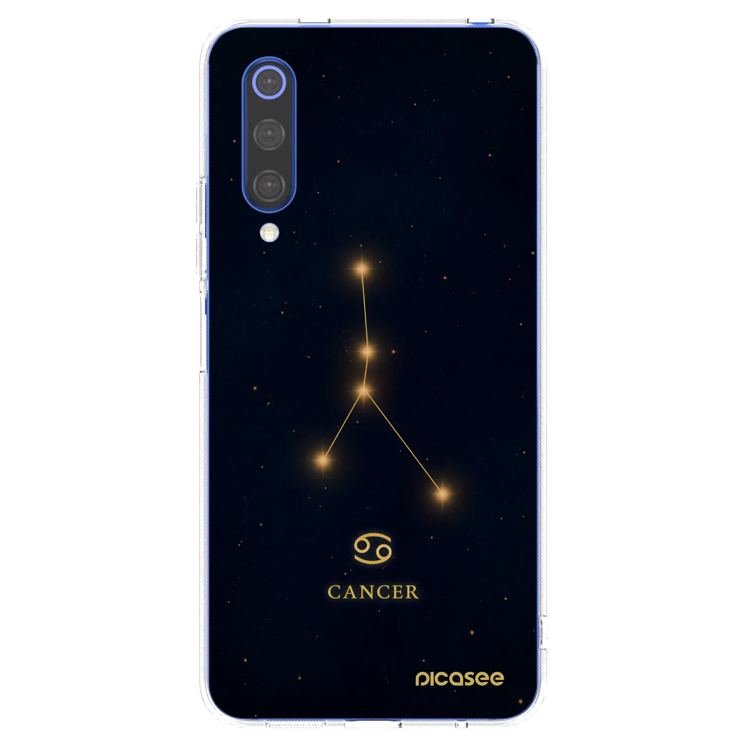 Picasee silikonska prozirna maskica za Xiaomi Mi 9 SE - CANCER