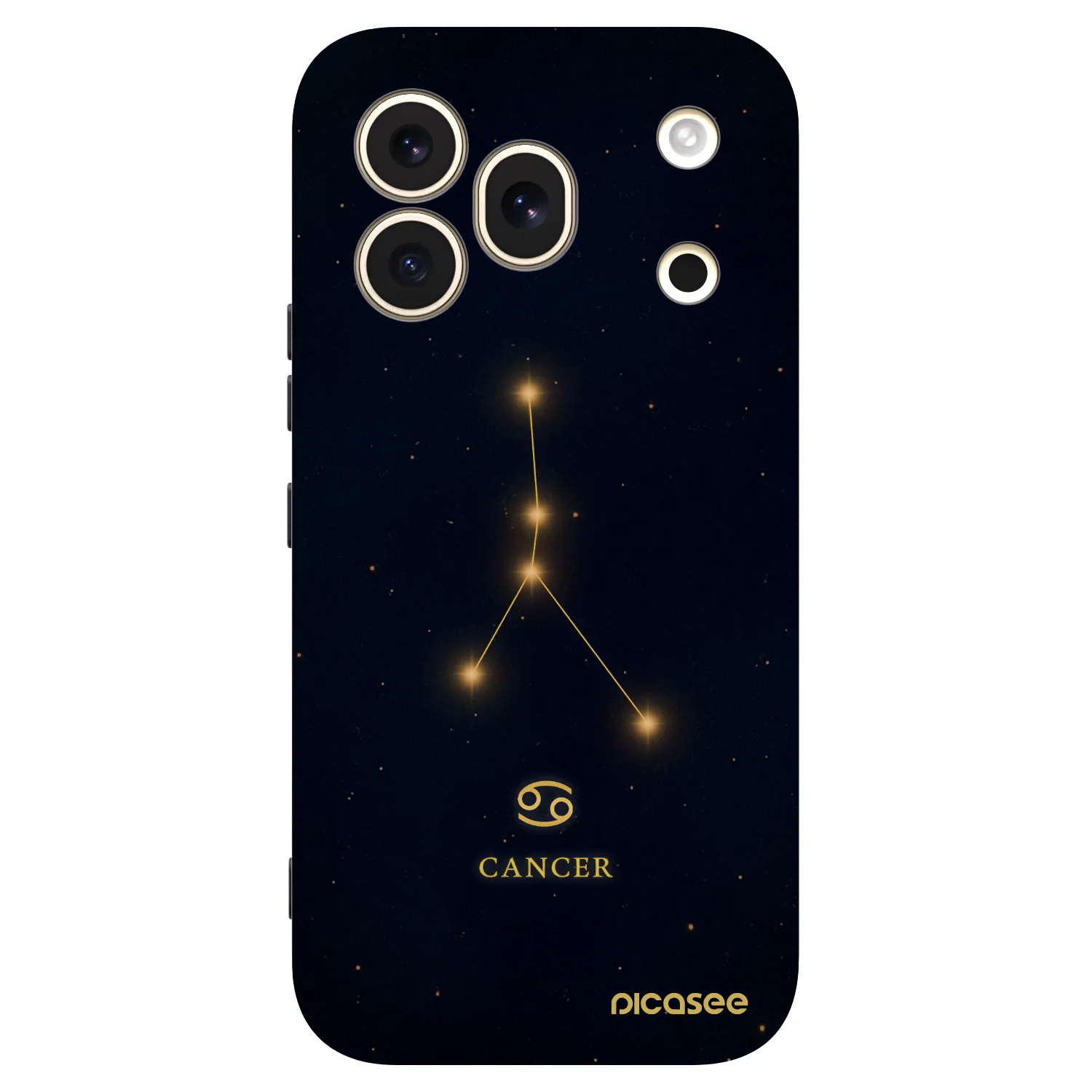 Picasee crna silikonska maskica za Honor 600 Pro - CANCER