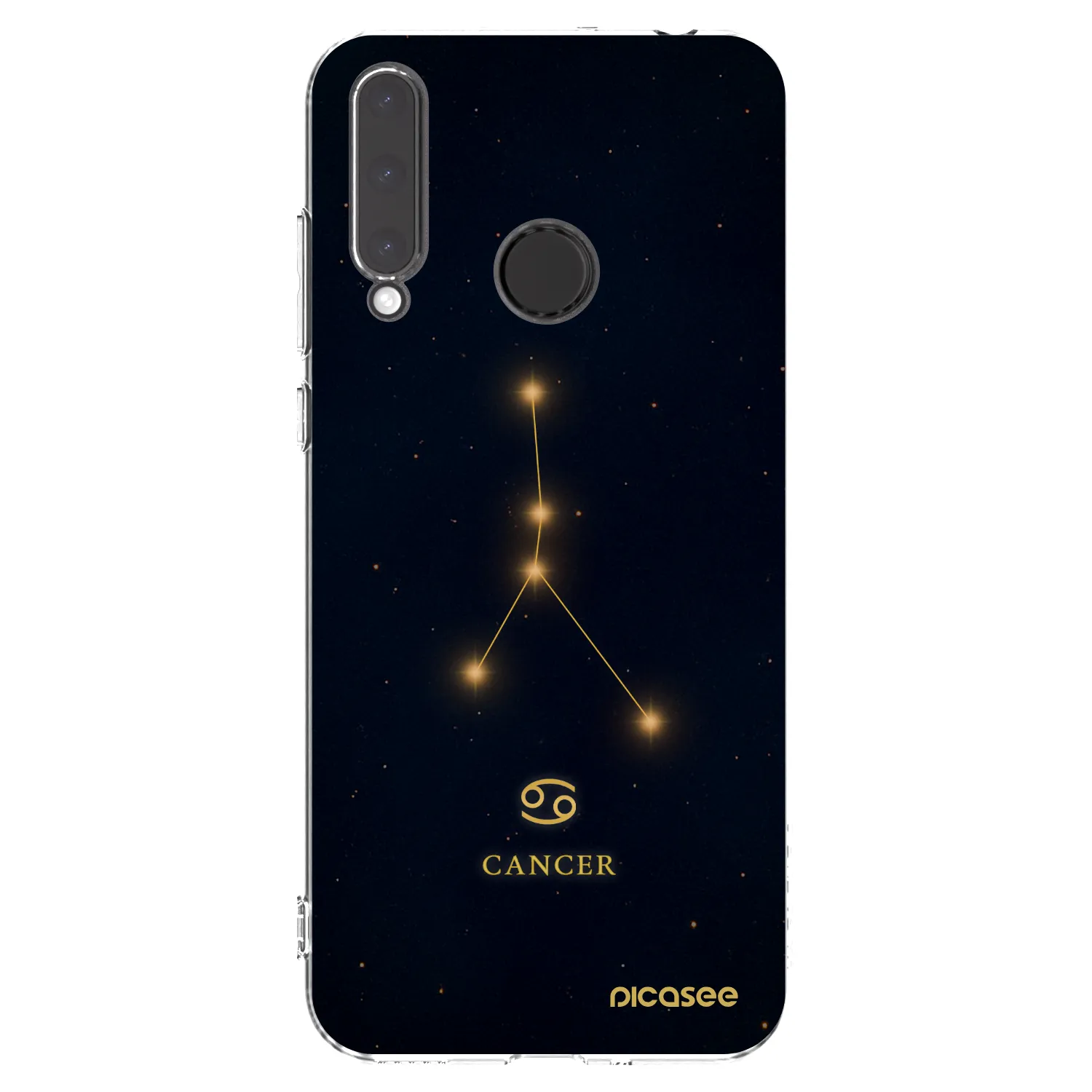 Picasee silikonska prozirna maskica za Honor 20 Lite - CANCER