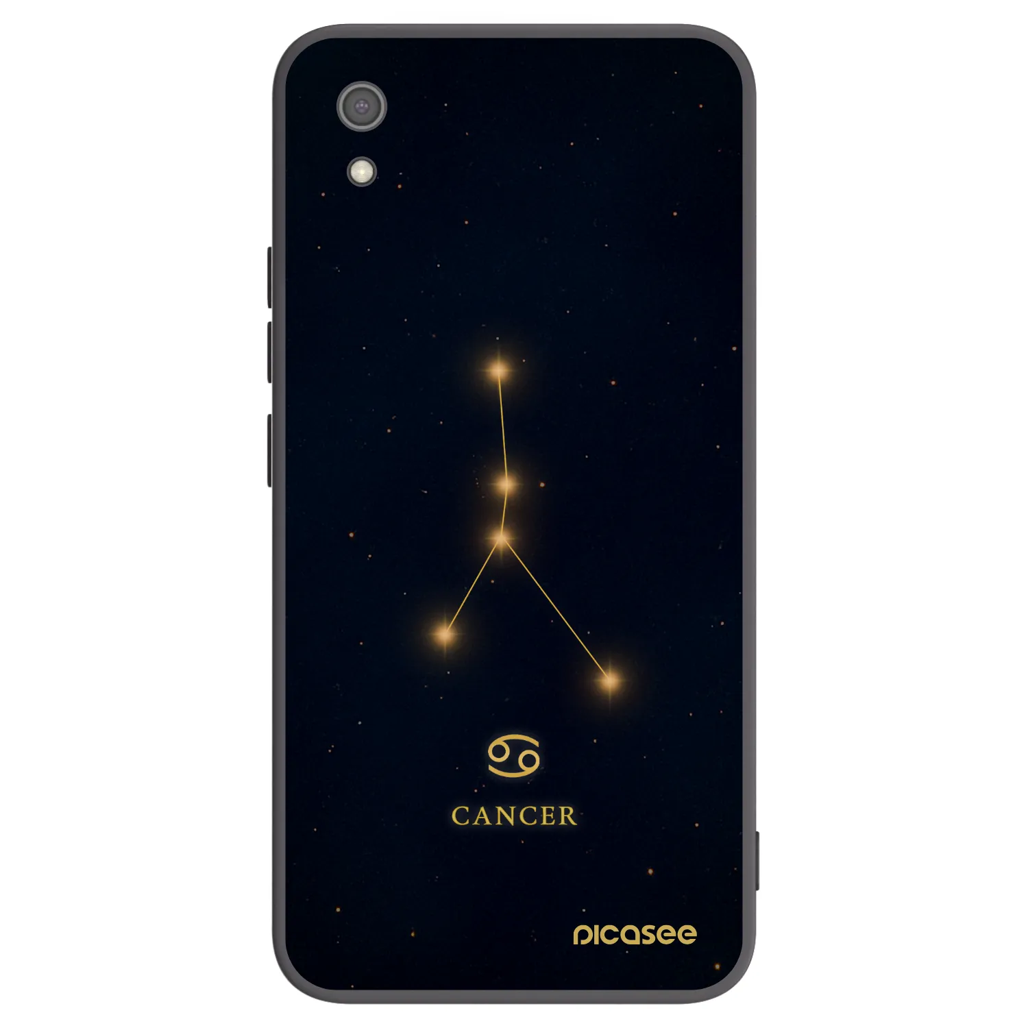 Picasee crna silikonska maskica za Xiaomi Redmi 7A - CANCER