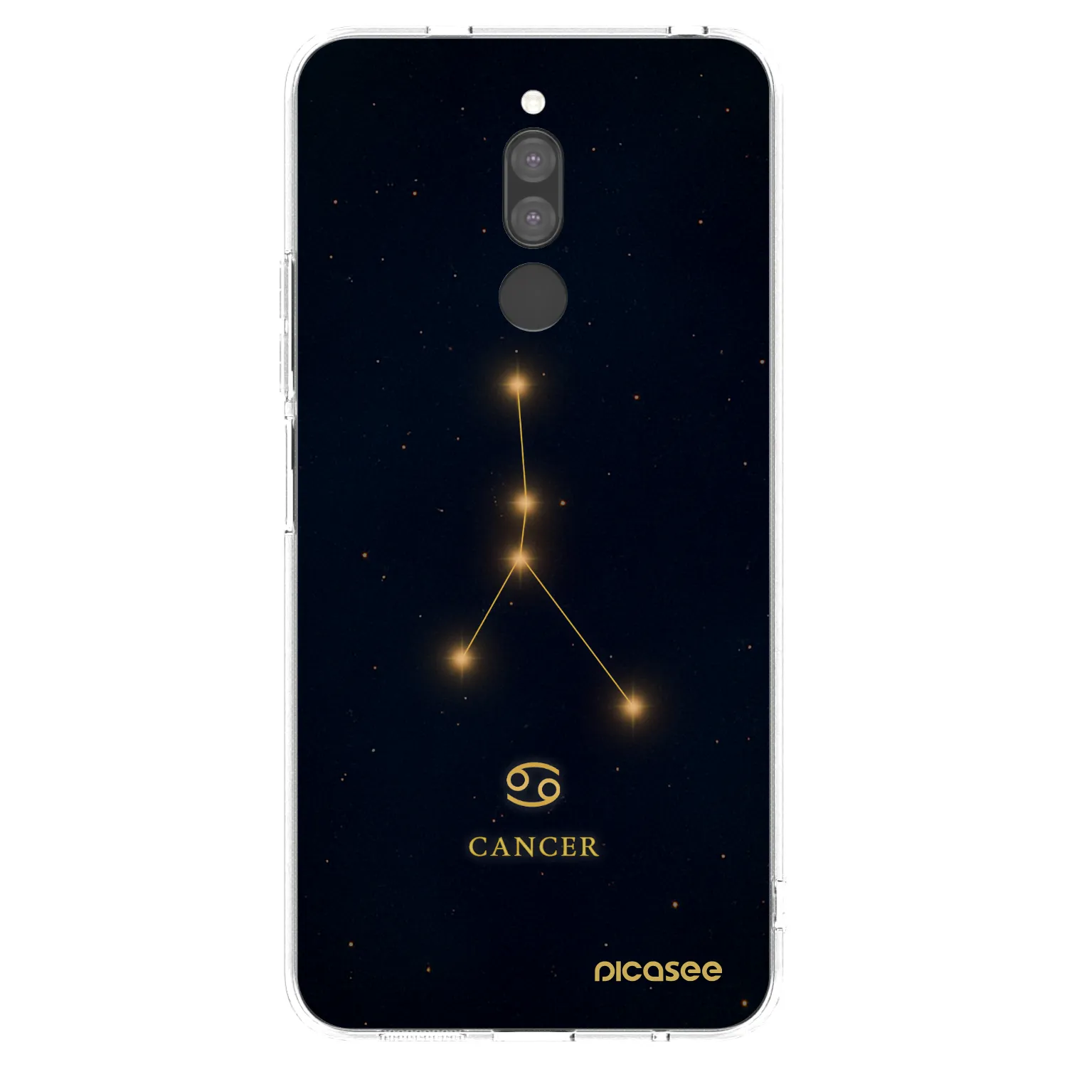 Picasee silikonska prozirna maskica za Xiaomi Redmi 8 - CANCER