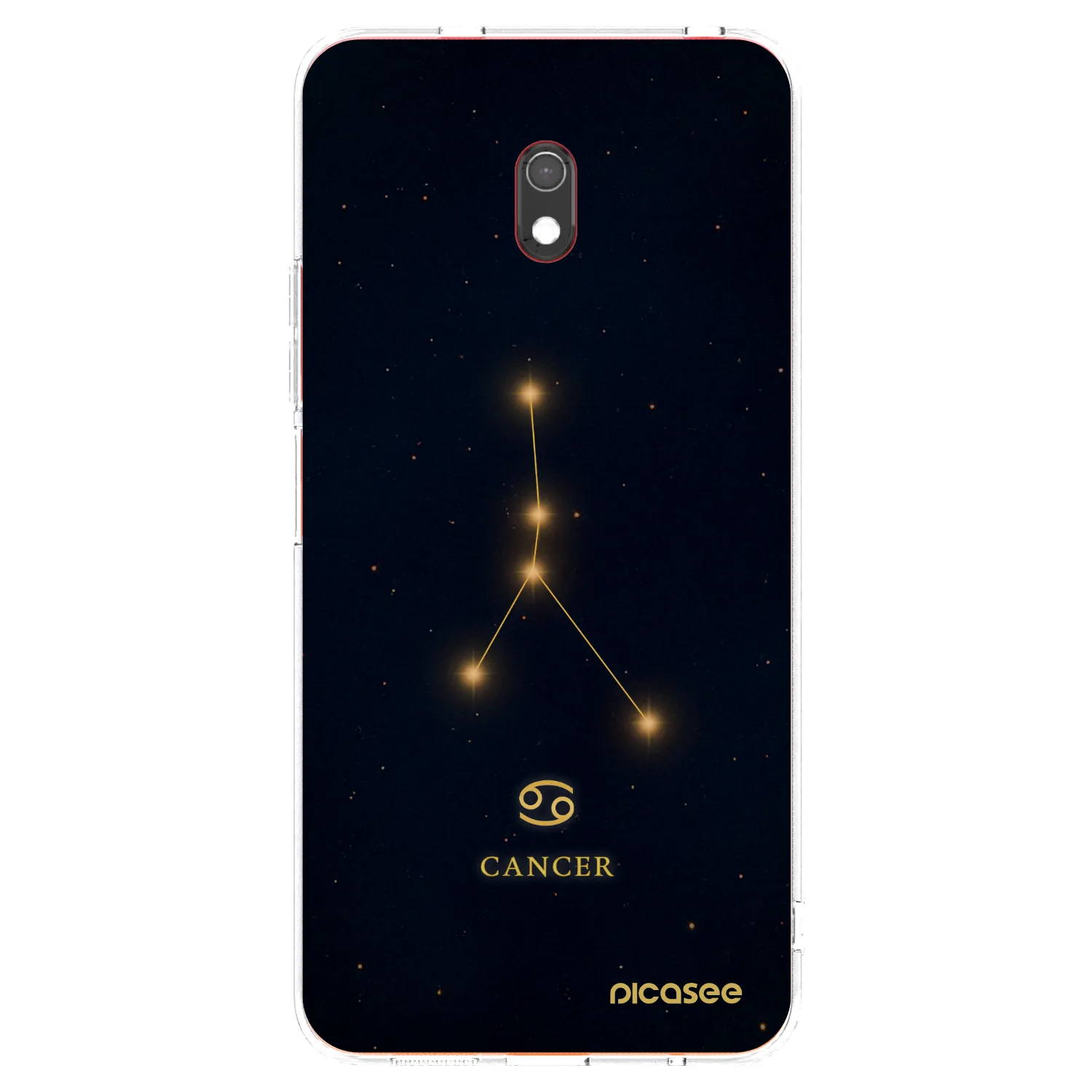 Picasee silikonska prozirna maskica za Xiaomi Redmi 8A - CANCER