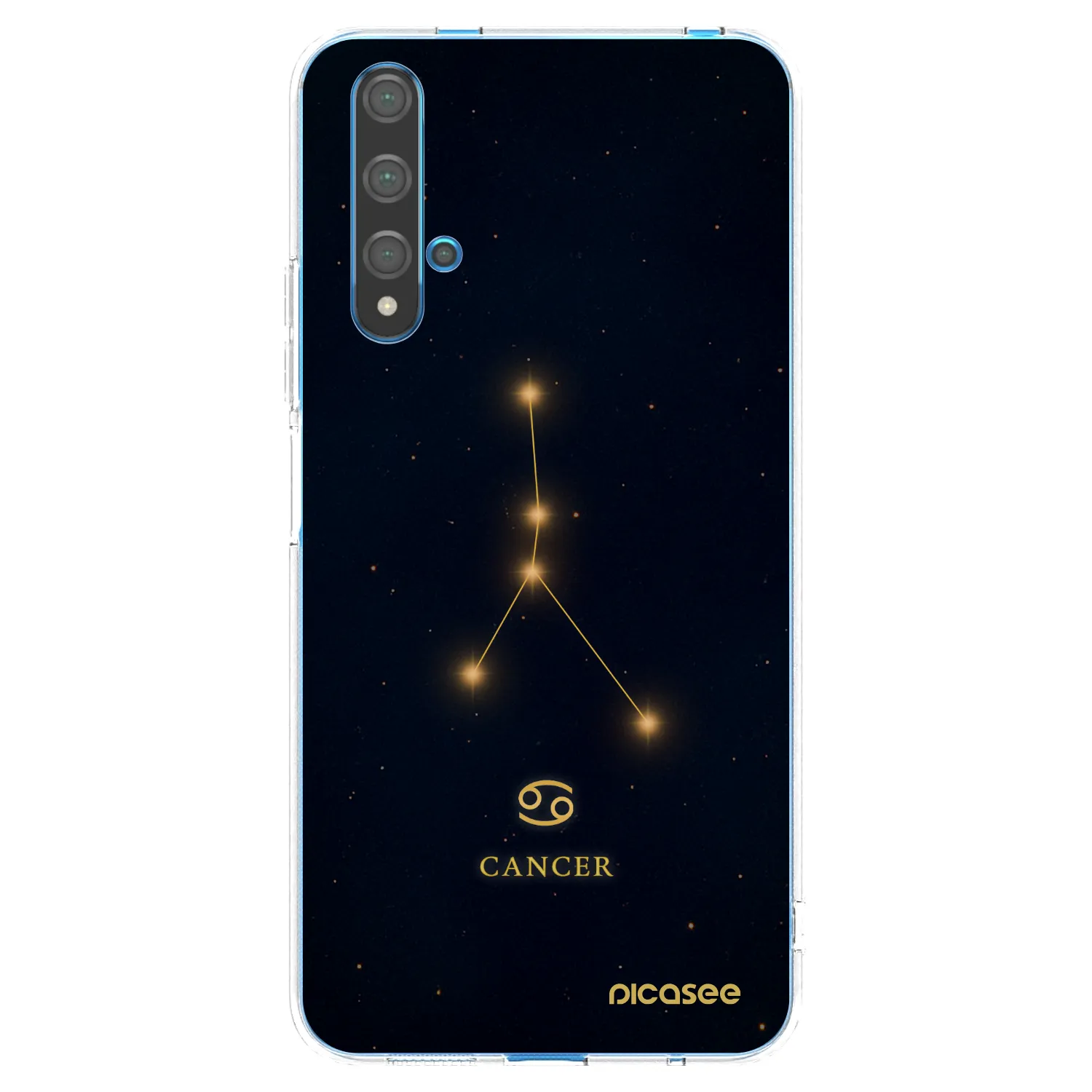 Picasee silikonska prozirna maskica za Huawei Nova 5T - CANCER