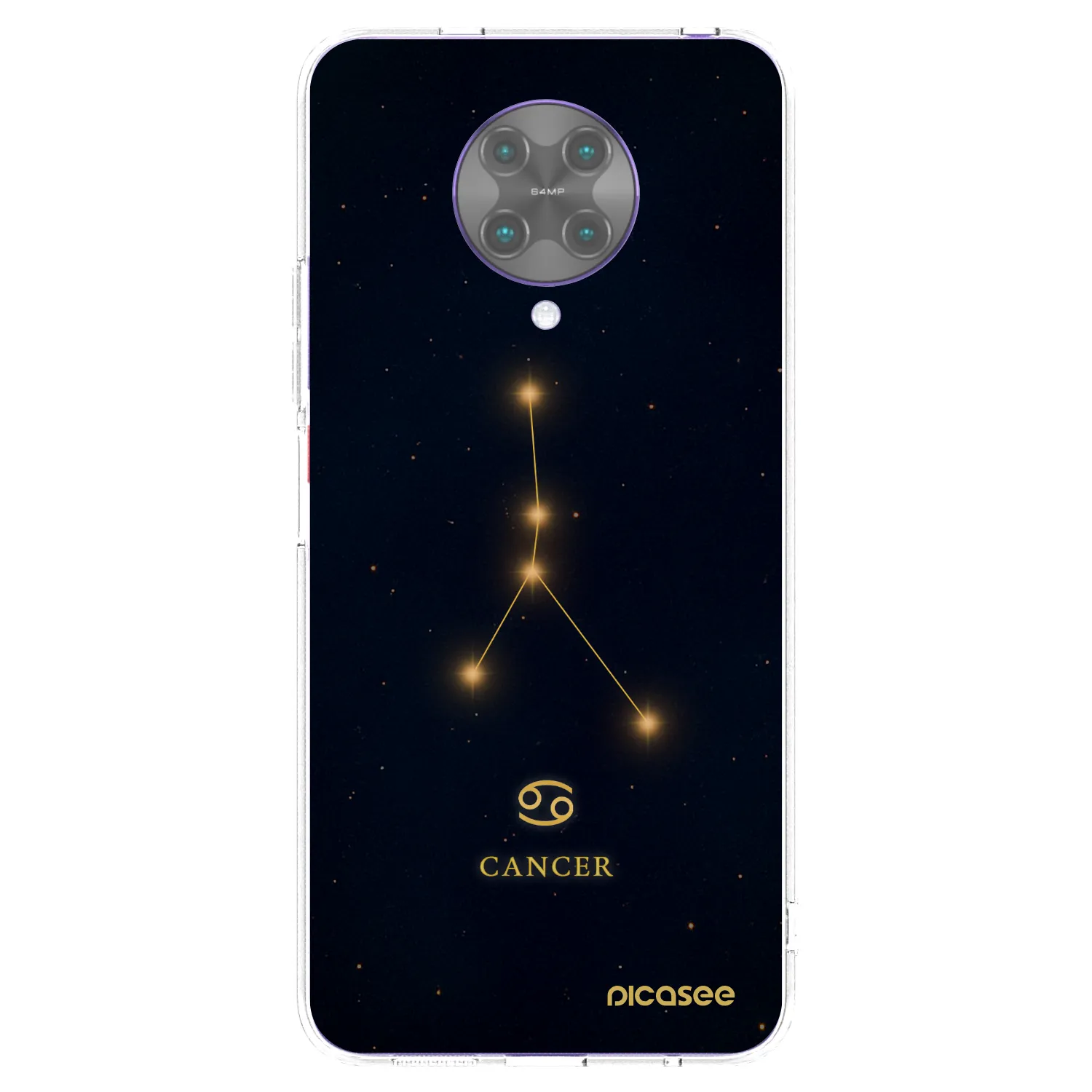 Picasee silikonska prozirna maskica za Xiaomi Poco F2 Pro - CANCER