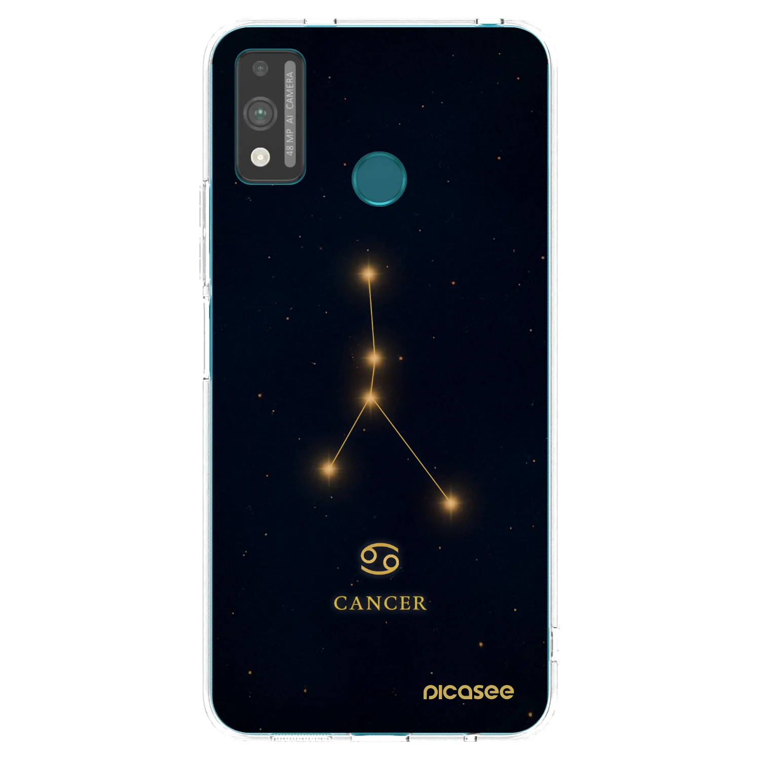 Picasee silikonska prozirna maskica za Honor 9X Lite - CANCER