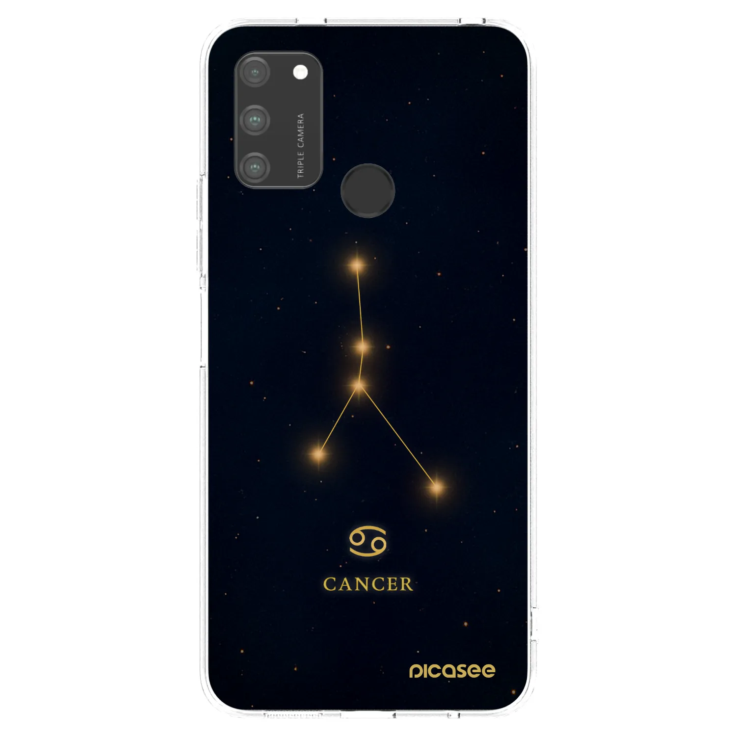 Picasee silikonska prozirna maskica za Honor 9A - CANCER