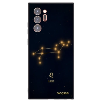 Picasee crna silikonska maskica za Samsung Galaxy Note 20 Ultra - LEO