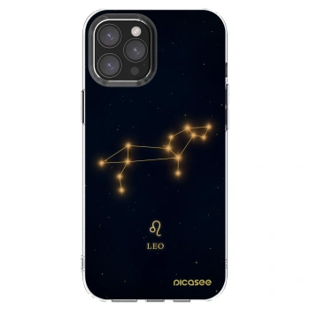 Picasee silikonska prozirna maskica za Apple iPhone 12 Pro Max - LEO