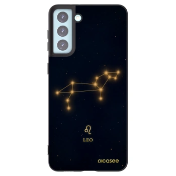 Picasee crna silikonska maskica za Samsung Galaxy S21+ 5G G996F - LEO