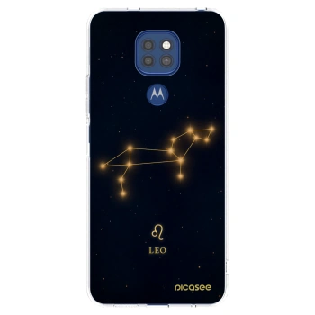 Picasee silikonska prozirna maskica za Motorola Moto G9 Play - LEO
