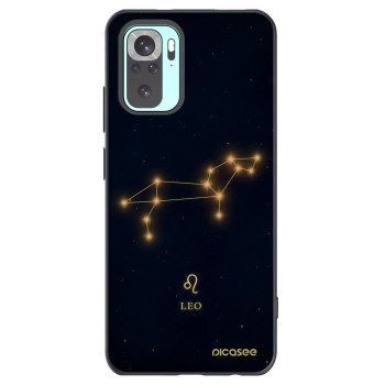 Picasee crna silikonska maskica za Xiaomi Redmi Note 10 Pro - LEO