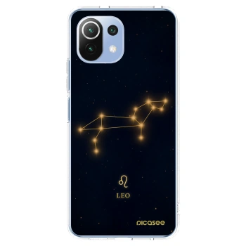 Picasee silikonska prozirna maskica za Xiaomi Mi 11 Lite - LEO