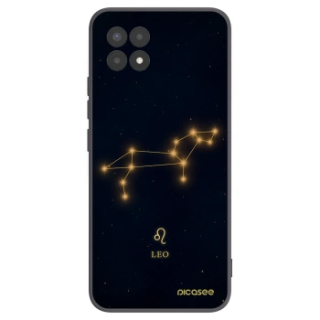 Picasee crna silikonska maskica za Realme 8i - LEO