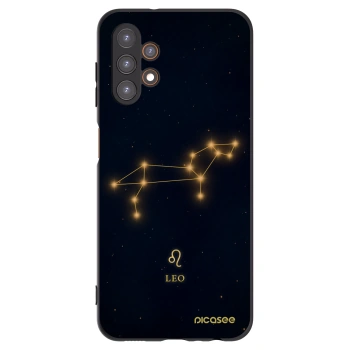 Picasee crna silikonska maskica za Samsung Galaxy A13 4G A135 - LEO