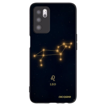 Picasee crna silikonska maskica za OPPO A16s - LEO