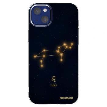 Picasee silikonska prozirna maskica za Apple iPhone 14 Plus - LEO
