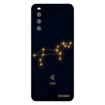 Picasee silikonska prozirna maskica za Sony Xperia 10 IV 5G - LEO