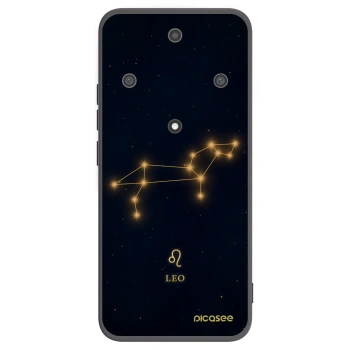 Picasee crna silikonska maskica za Honor Magic5 Lite 5G - LEO