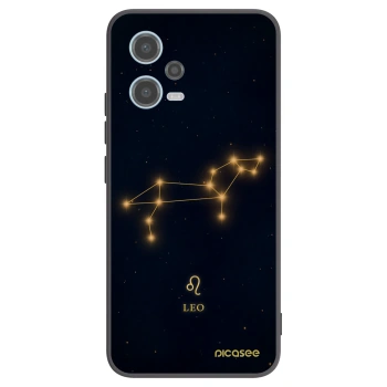 Picasee crna silikonska maskica za Xiaomi Redmi Note 12 5G - LEO