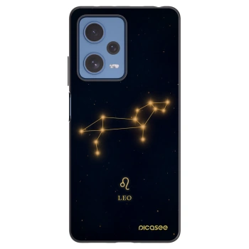 Picasee crna silikonska maskica za Xiaomi Redmi Note 12 Pro 5G - LEO