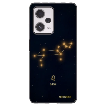 Picasee crna silikonska maskica za Xiaomi Redmi Note 12 Pro+ 5G - LEO